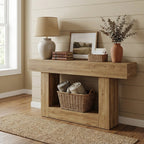 63-inch entryway console table