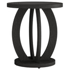 24-inch round farmhouse nightstand