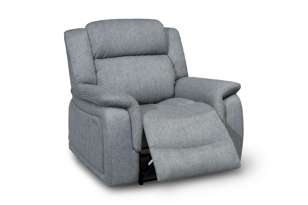 Linden Electric Recliner Sofa Armchair Grey
