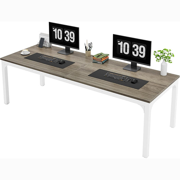 Rectangle Executive Desk, 78.7" Computer Desk 6FT Conference Table