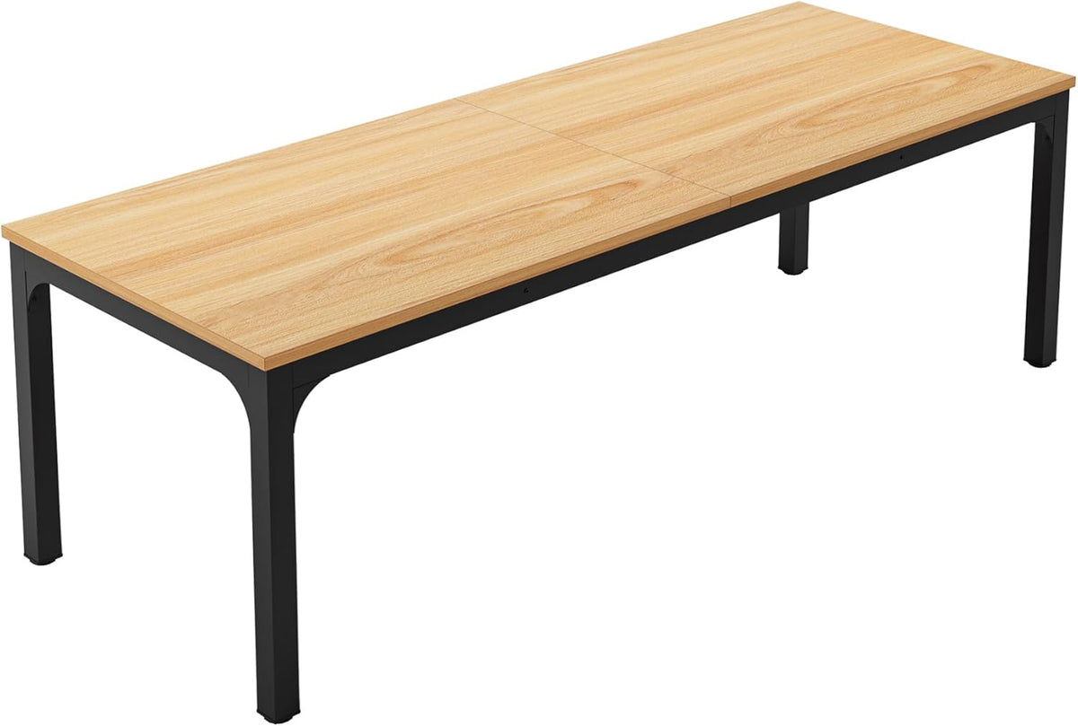 Rectangle Executive Desk, 78.7" Computer Desk 6FT Conference Table