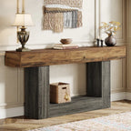 63-inch entryway console table