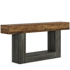 63-inch entryway console table