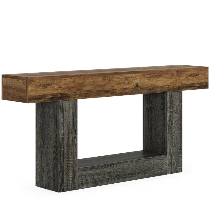 63-inch entryway console table