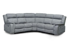 Linden Electric Recliner Sofa Large Corner Grey
