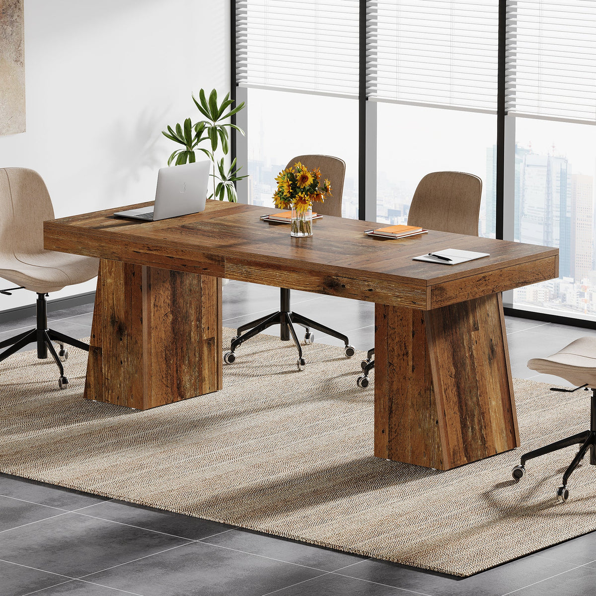 #Colour_Rustic Brown