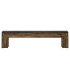 70.9 Inch Extra Long Dining Bench, Farmhouse Wooden Kitchen Bench with 440 lb Capacity for Dining Room