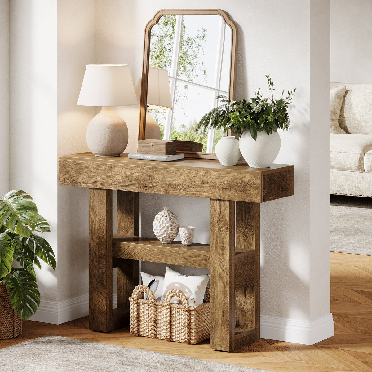 41.34-inch console table