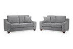 Nebraska Sofa 3+2 Set Slate