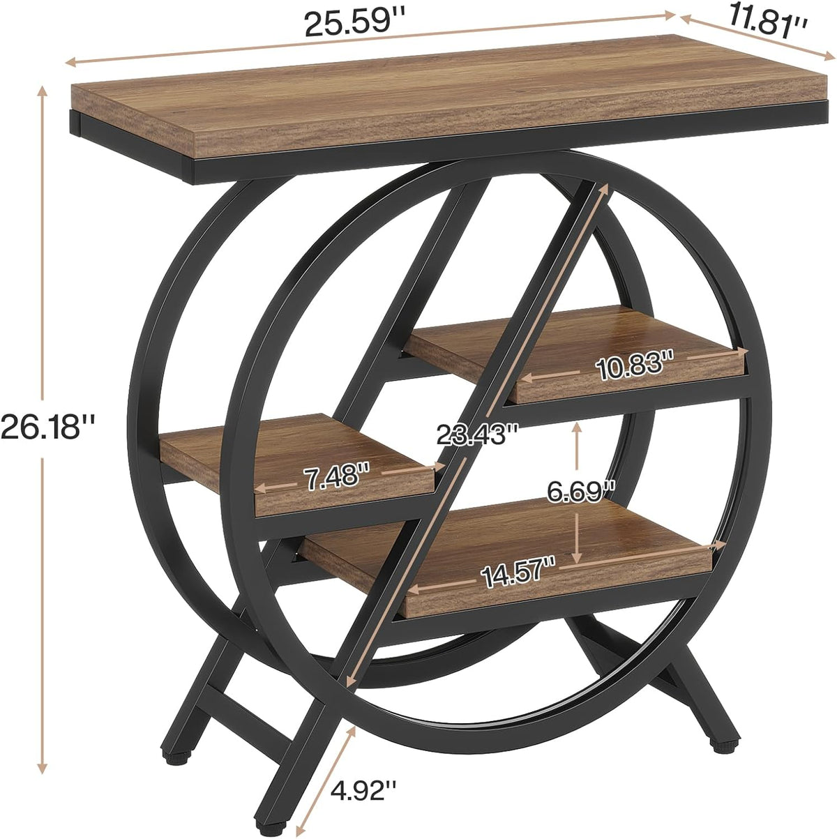 4-tier end table