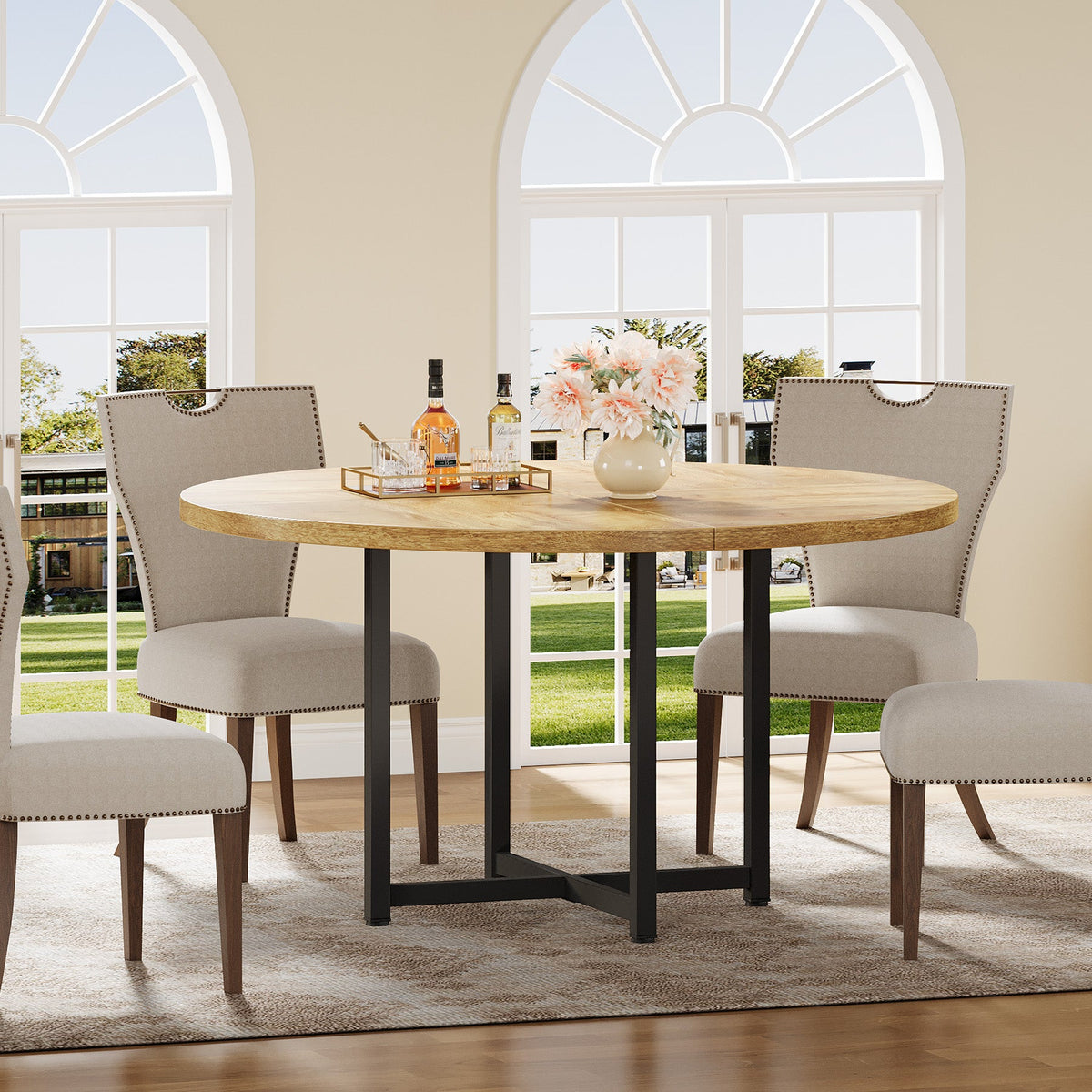 47-inch round dining table