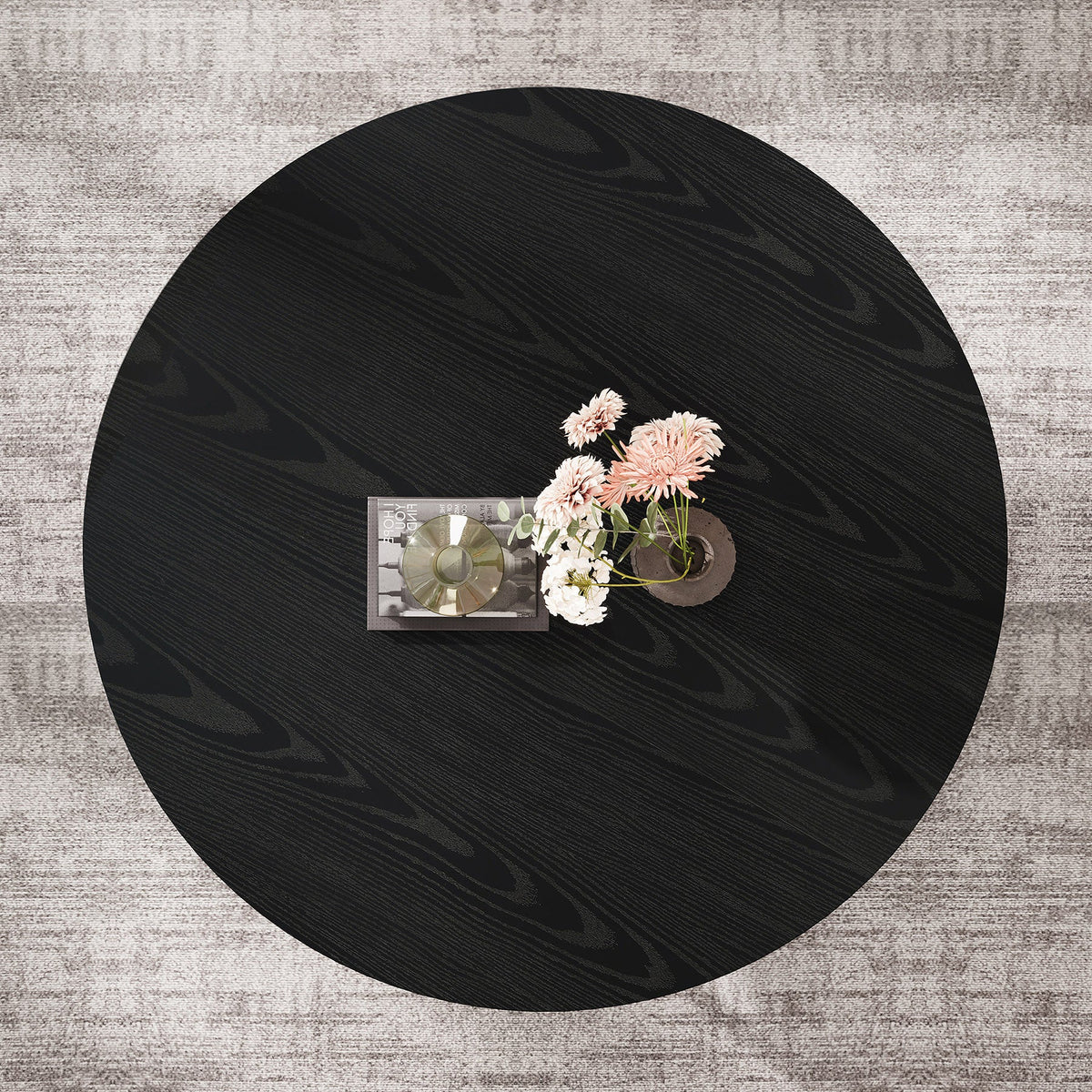 31.7-inch round coffee table