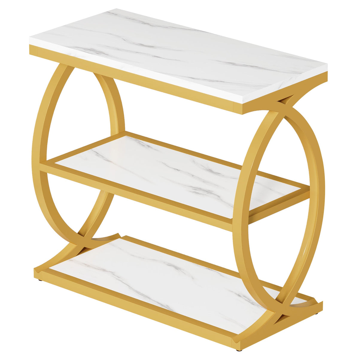 #Colour_White & Gold