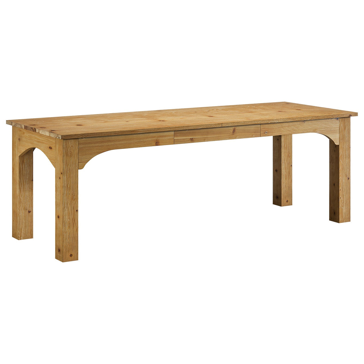 78.7-Inch Solid Wood Dining Table for 6-8, Extra-Long Farmhouse Table for Kitchen