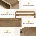 63 Inch Long Console Table with 2-Tier Storage, Narrow Sofa Table for Living Room