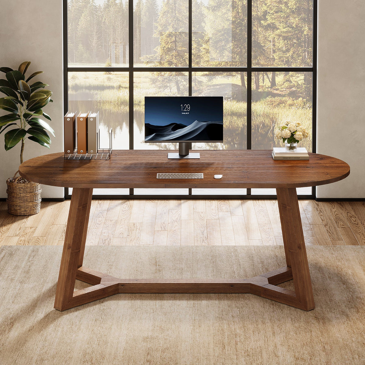 #Colour_Rustic Brown