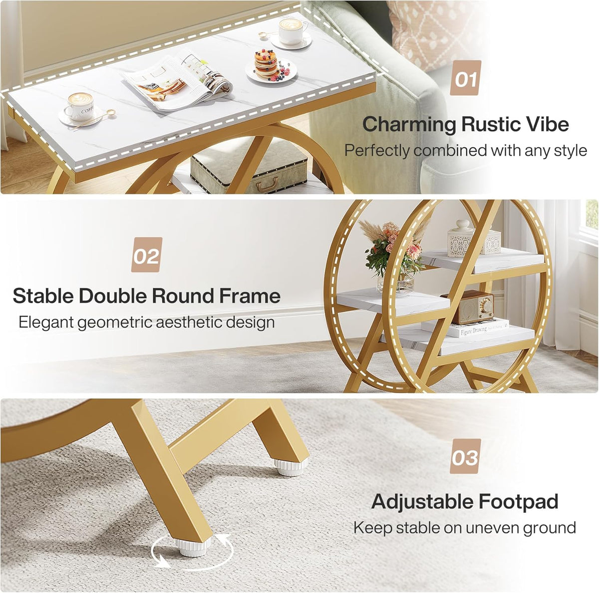 4-tier end table