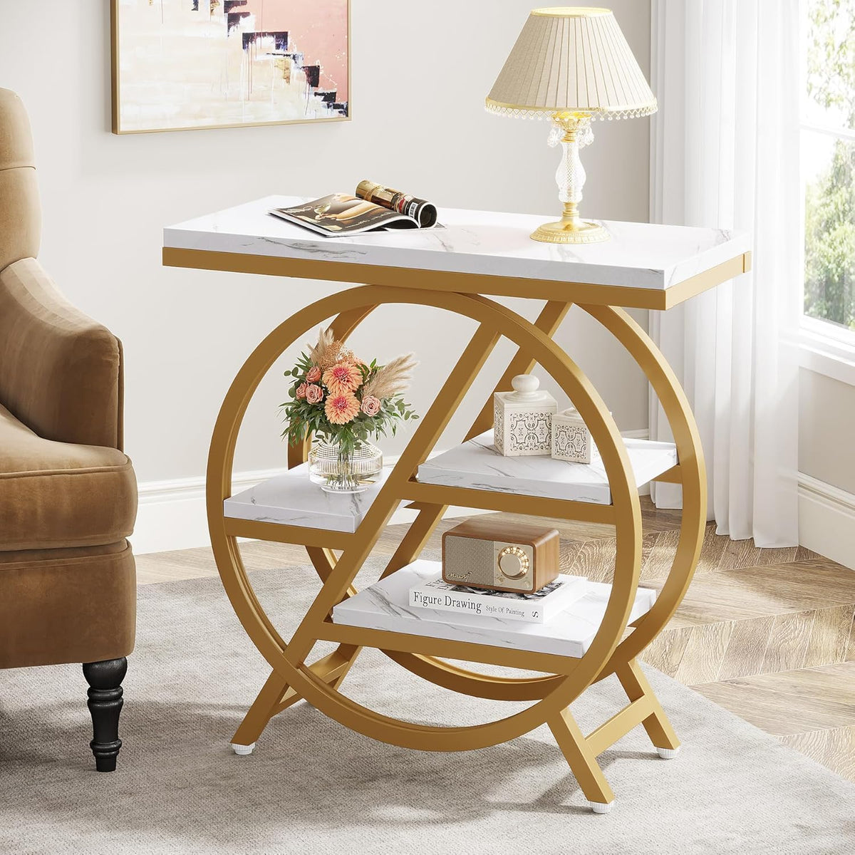 4-tier end table