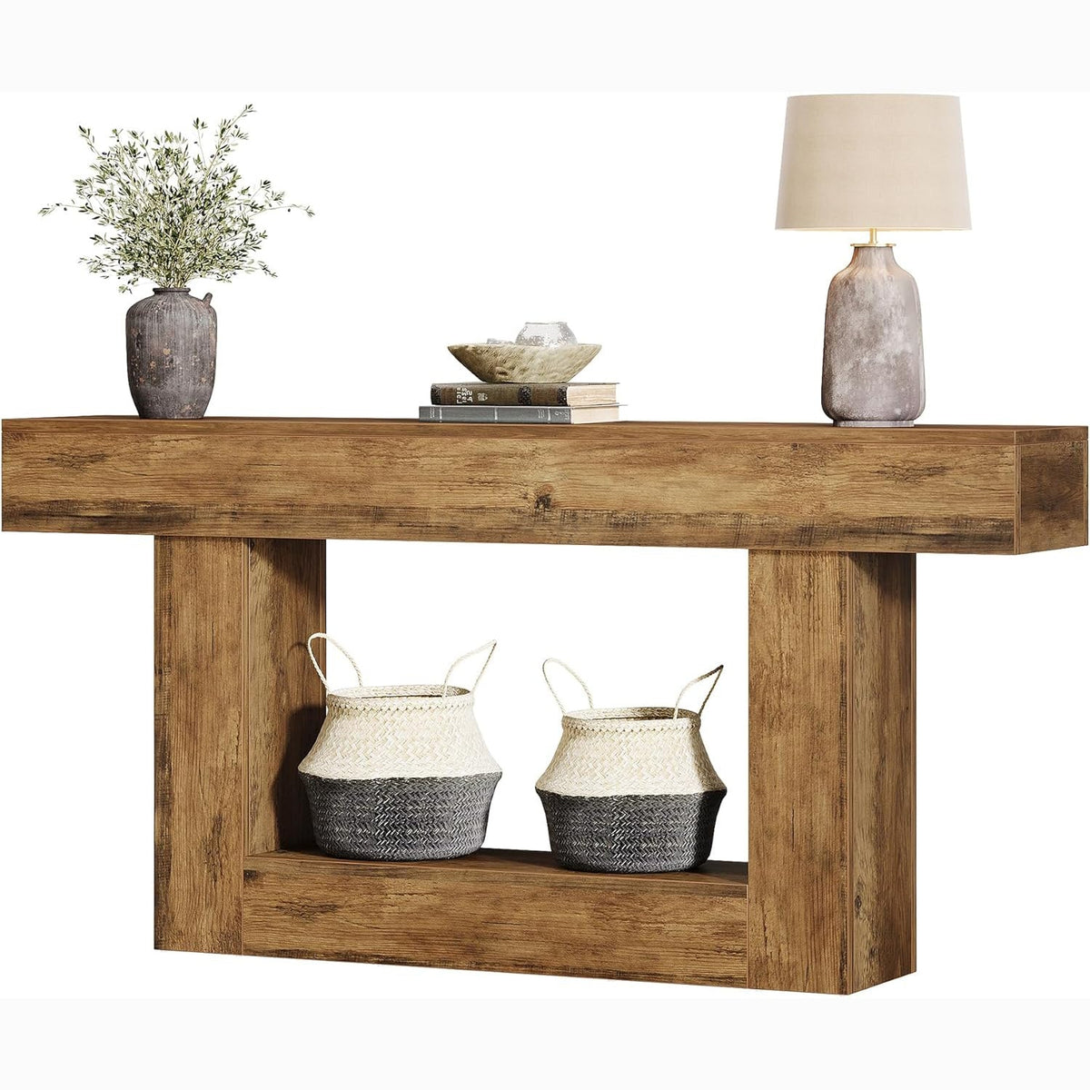 63-inch entryway console table