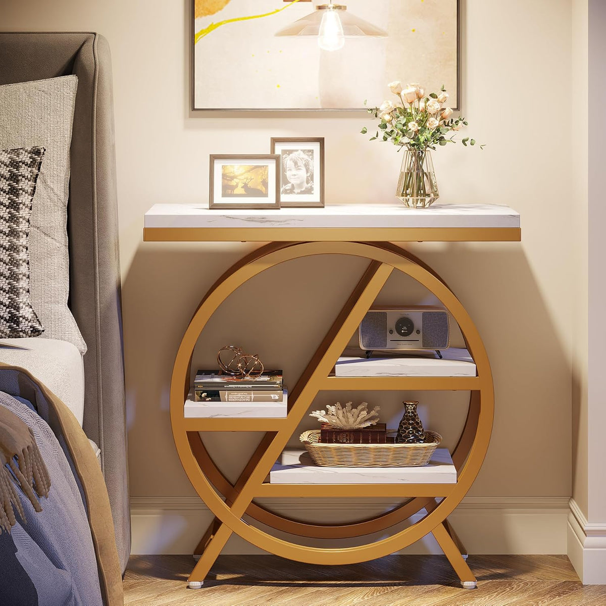 4-tier end table