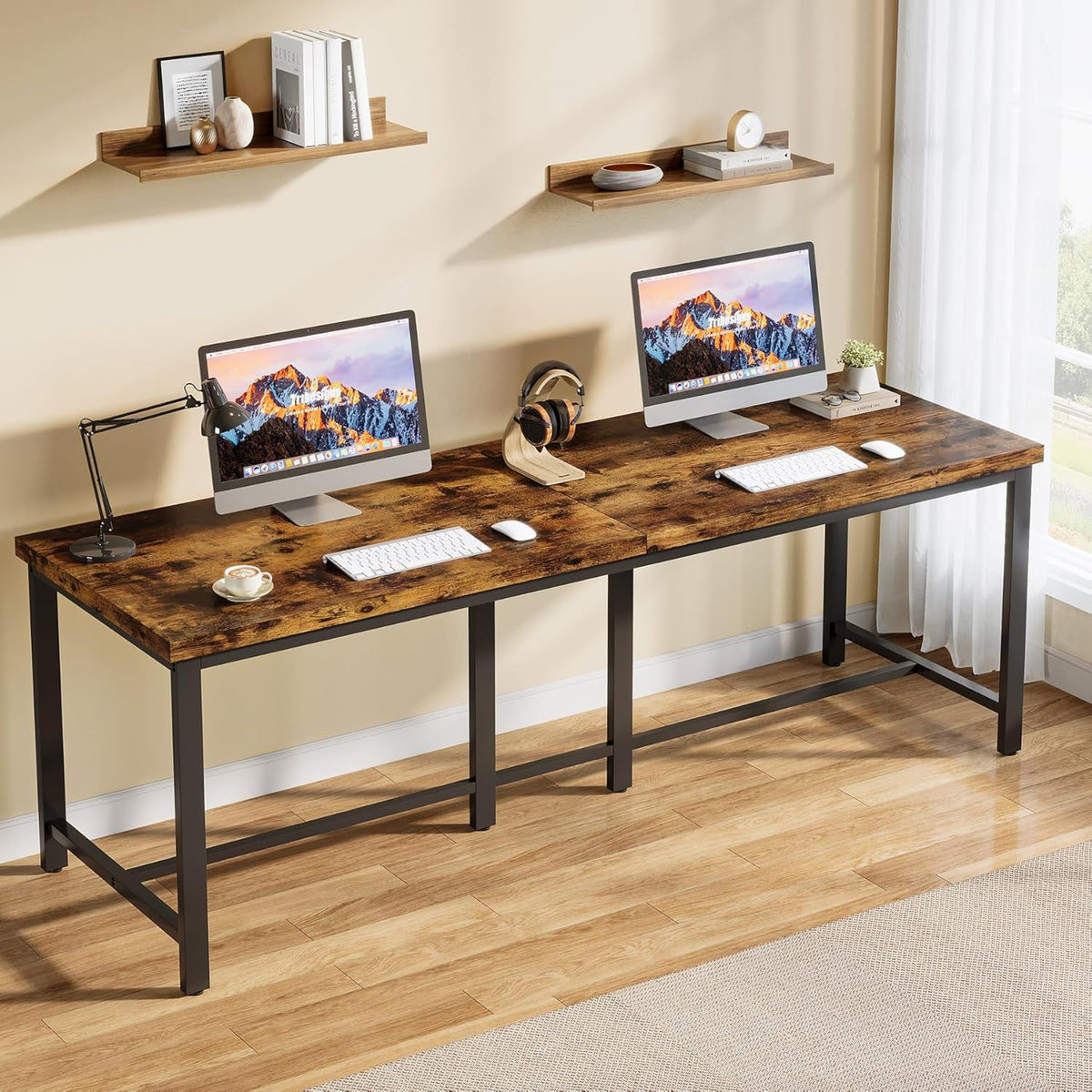 Double Computer Desk