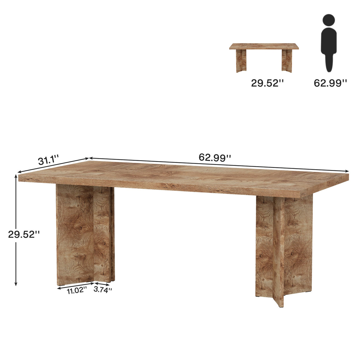 #Color_Light Oak Brown
