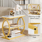 #Colour_White & Gold