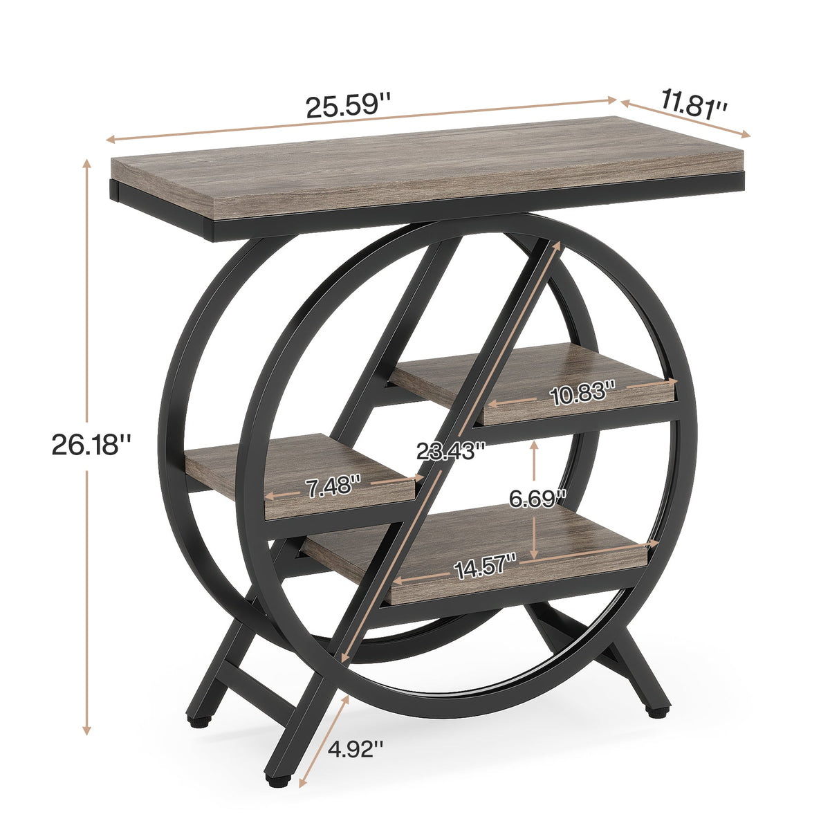 4-tier end table
