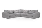 Mirabel Sofa Large Corner Grey