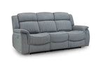 Linden Electric Recliner Sofa 3 Seater Grey