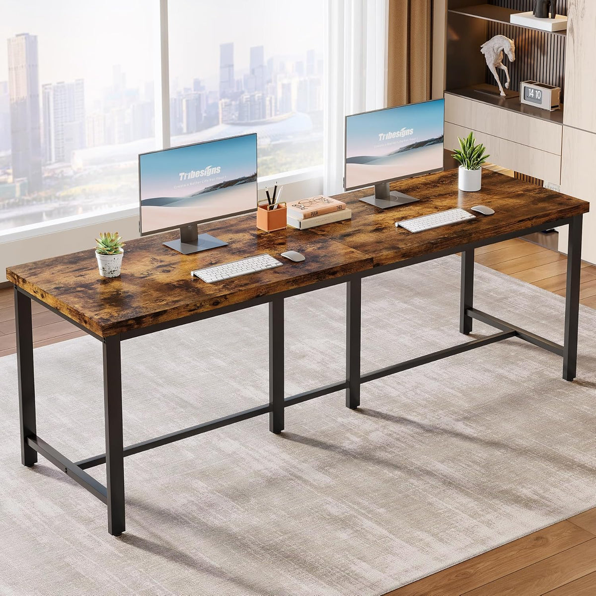 Double Computer Desk