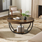 31.7-inch round coffee table