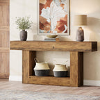 63-inch entryway console table
