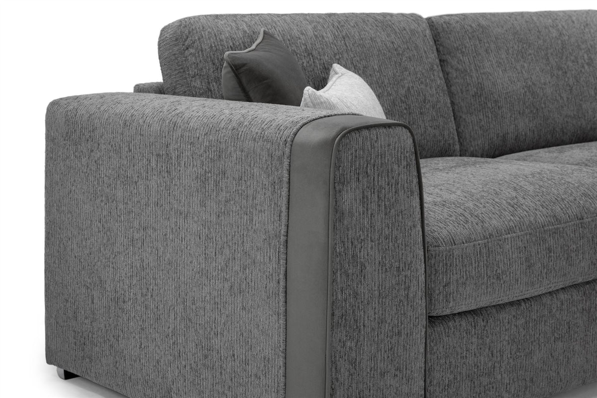 Naples Sofa 3+2 Set Grey
