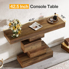 42.5-inch narrow console table