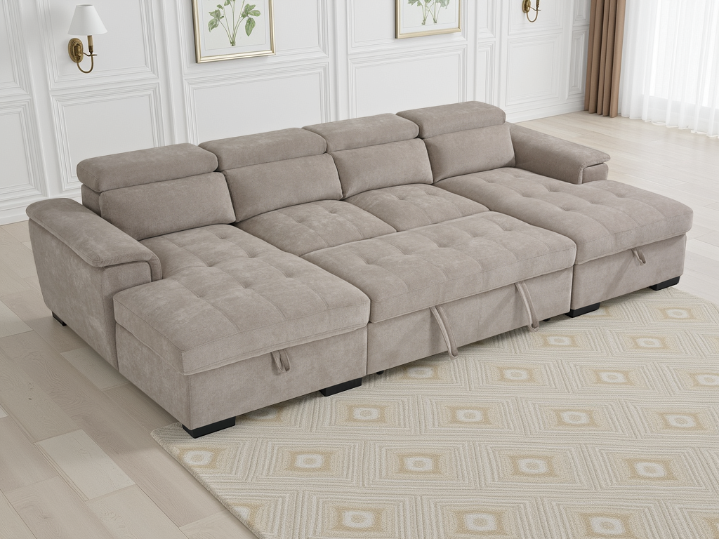 Alaya Sofa Bed U Shape Corner