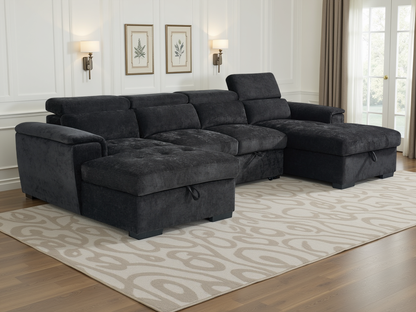 Alaya Sofa Bed U Shape Corner