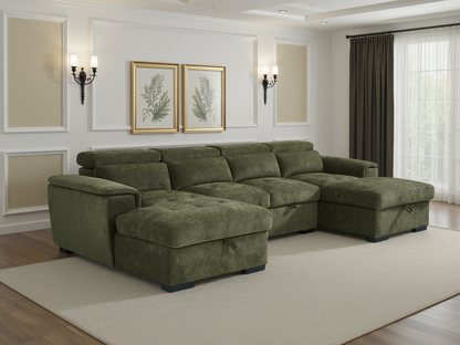 Alaya Sofa Bed U Shape Corner