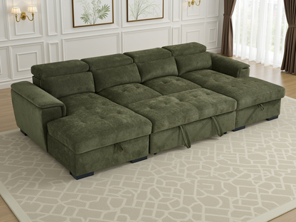 Alaya Sofa Bed U Shape Corner