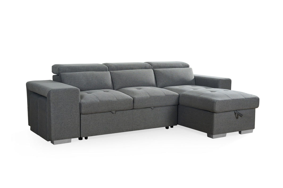 Artemis Sofa Bed Universal Corner Grey