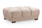 Azzuro Sofa Footstool Mocha