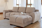 Azzuro Sofa Bed Universal Corner Mocha