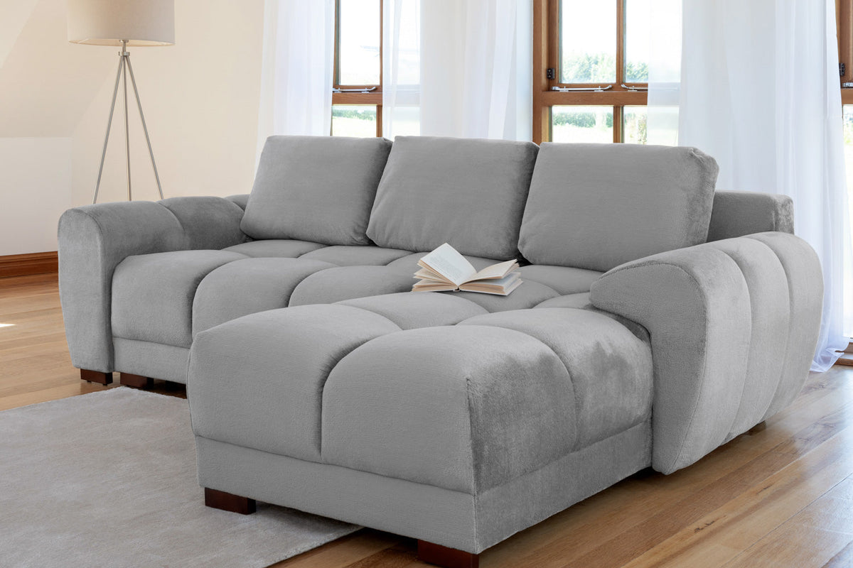 Azzuro Sofa Bed Universal Corner Grey