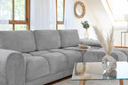Azzuro Sofa Bed Universal Corner Grey