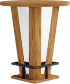 39.4-inch round bar table