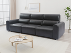 Conway Electric Sofa 3 Seater Black