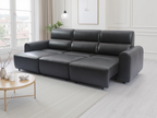 Conway Electric Sofa 3 Seater Black