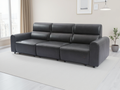 Conway Electric Sofa 3 Seater Black