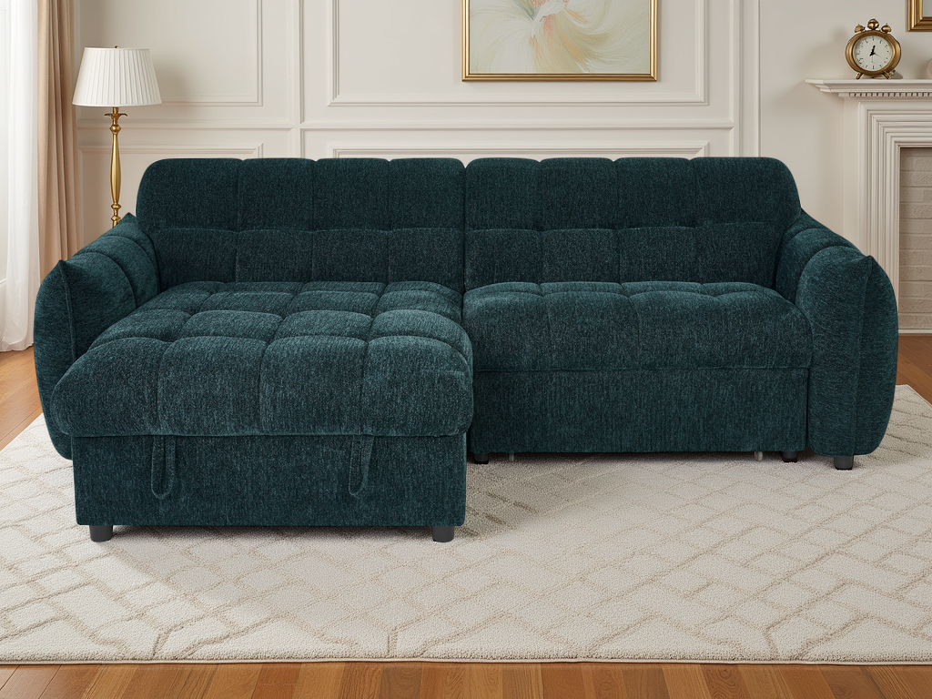 Florida Sofa Bed Universal Corner Teal