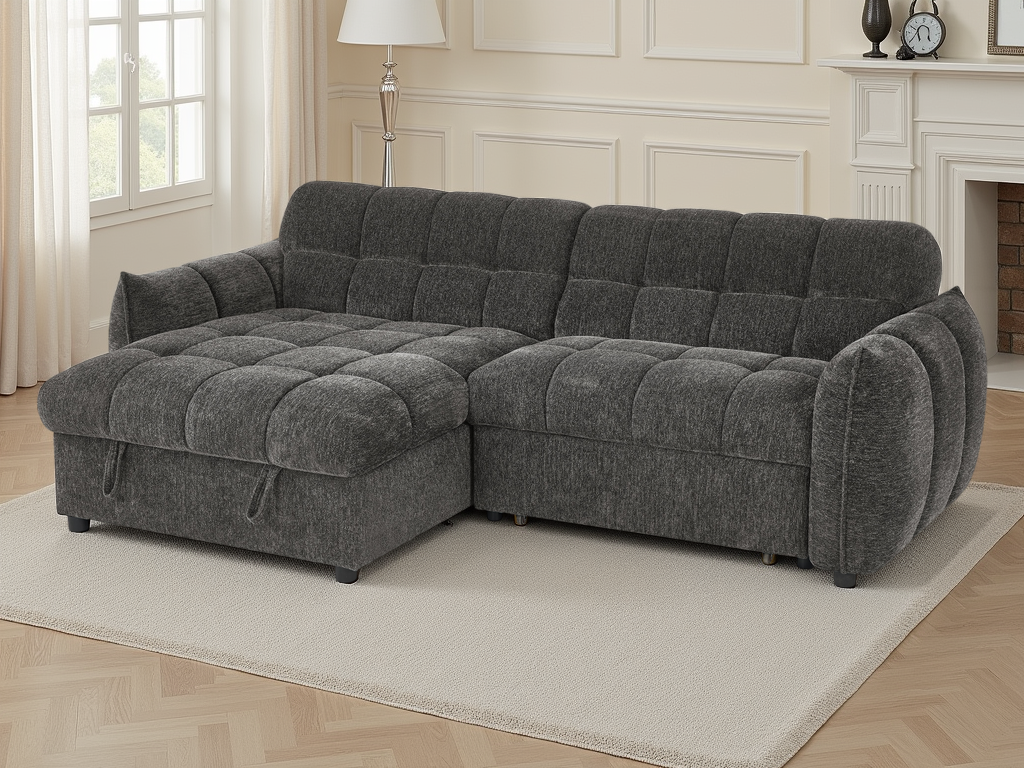 Florida Sofa Bed Universal Corner Grey